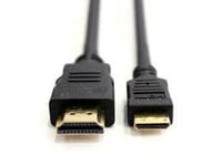 HDMI Mini for Nikon DSLR D800/D800E Digital Camera Black Data Cable Charger