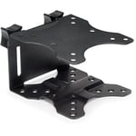 StarTech.com Thin Client Mount - Mini PC VESA Mount - Adjustable .7 to 2.8" - Under Desk Computer Mount - Mac Mini Monitor Mount (ACCSMNT), Black