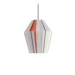 HAY - Bonbon Pendant Lamp 320 & Cord Set Grey Melange - Grå - Pendellampor