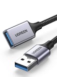 Câble Rallonge USB 3.0 5Gbps Câble Extension USB 3.0 Mâle A vers Femelle A Compatible avec Oculus Rift,Clé USB,Hub USB,Manette PS4 Xbox 360,Disque Dur,Imprimante,Webcam (0.5M)