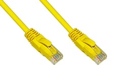 LINK Câble réseau Catégorie 6A Non blindé UTP AWG24 Couleur Jaune Halogène 20 m