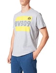 Borussia Dortmund BVB T-Shirt, Grey L