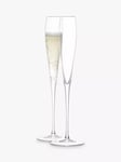 LSA International Wine Grand Champagne Flutes, 100ml, Set of 2, Clear