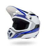 Bell MX-9 MIPS Casque Unisex-Adult, Bleu, S