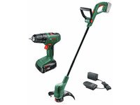 Bosch AKKUSKRUEMASKINE EASY 18V 2AH M/TRIMMER