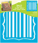 Americana Decor Classique Lignes Pochoir, Bleu, 12 x 30,5 cm