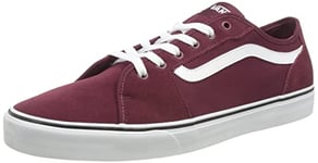 Vans Filmore Decon, Baskets Homme - Rouge (Suede/Canvas/Port Royale/White) - 40.5 EU