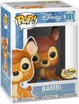 Figurine Funko Pop - Bambi [Disney] N°351 - Bambi Sur Glace (22035)