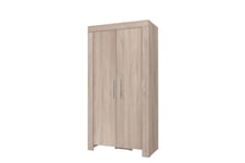 Cezar Garderobe 100x60x201 cm - Beige / Grå Garderober & garderobesystem Grå,Beige