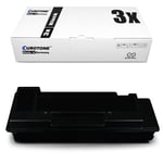 3x Eurotone Toner pour Kyocera FS-1000-Plus FS-1010-TN FS-1050-N FS-1010-T