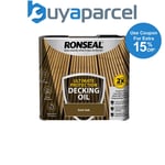 Ronseal 37295 Ultimate Protection Decking Oil Dark Oak 5 litre RSLUDODO5L