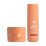 Wella Professionals Invigo Nutri Enrich : Masque Nourrissant Anti-Frisottis + Baume Merveilleux Nourrissant et Démêlant - Restaure les Cheveux Secs et Abîmés. 150 ml + 150 ml