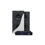 SVS 3000 In-wall Subwoofer m/forsterker Subwoofer for innbygging - 2 stk.