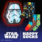 Happy socks Strumpor 6P Star Wars Stormtrooper Gift Box Flerfärgad bomull Strl 36/40