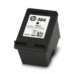 2x Original HP 304 Black Ink Cartridges For DeskJet 3720 Inkjet Printer