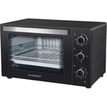 SCHNEIDER - SCEO2321CNB - Four électrique 21L - Convection naturelle - 1200W - Arrêt automatique - Minuteur - Noir