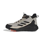 adidas Homme Terrex Anylander Mid Hiking Shoes Chaussures de randonnée, Wonder Beige/Core Black/Semi Impact Orange, 43 1/3 EU