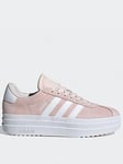 adidas Sportswear Womens Vl Court Bold Trainers - Light Pink, Light Pink, Size 5, Women