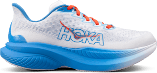 Hoka W Mach 6 Juoksukengät WHITE/VIRTUAL BLUE