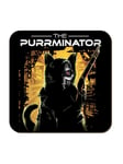 THE PURRMINATOR Coaster: terminator cat horror movie fan film gift arnold