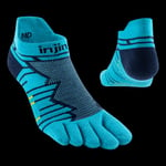 Injinji Ultra Run No-Show Blue - 3 pack Tåstrumpor - S (37-40 EU)