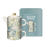 William Morris Golden Lily Tea for One Ceramic Teapot and Cup Set