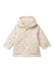 Benetton Baby Quilted Jacket, Light Powder