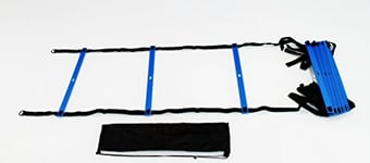 Fhawk HKYGS1160-1 Escabeau d'entraînement Mixte Adulte, Bleu/Noir, 6 x 42 x 2,2 cm