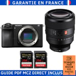 Sony Alpha 6700 ( A6700 ) + FE 50mm f/1.2 GM + 2 SanDisk 256GB Extreme PRO UHS-II SDXC 300 MB/s + Guide PDF MCZ DIRECT '20 TECHNIQUES POUR RÉUSSIR VOS PHOTOS