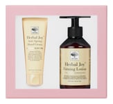 New Nordic Herbal Joy Presentlåda - Herbal Joy Hand Cream 75 ml+ Firma Lotion 250 ml - 1 Presentförpackning