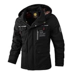 Mens Outdoor Fall Windbreaker Warm Coats Waterproof Sports Jacket Climb Jackets