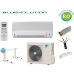 Climatisation Daikin - Prêt à poser - 6000W R32 BLUEVOLUTION REVERSIBLE FTXF60A + KIT DE POSE 15 METRES + SUPPORT MURAL