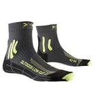 X-SOCKS Trek Outdoor Low Cut Socks Chausettes Socquettes Trekking RANDONNÉE Mixte Adulte, Gris (Anthracite/Lime), XL (Taille Fabricant : 45/47)