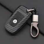 LYSHUI Étui de Protection de clé à Distance de Voiture, adapté pour Ford Fiesta Focus 3 4 MK3 MK4 Mondeo Ecosport Kuga Focus St