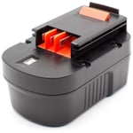 vhbw 1x Batterie compatible avec Black & Decker KC2002F, KC2002FK, HPS1440, R143F2 Radio, NM14, PS142K outil électrique (1500 mAh, NiMH, 14,4 V)