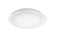 EGLO connect.z Plafonnier LED connecté Sileras-Z, lampe de plafond ZigBee, luminaire ciel étoilé contrôlable par appli et commande vocale, blanc chaud - froid, RGB, dimmable, Ø 60 cm