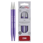 KnitPro Zing, Circular Interchangeable Knitting Pins, Special, 7.00mm, Purple