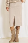 Marta du Chateau Nellie Jeanskjol Dam Beige