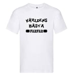 T-shirt - VÄRLDENS BÄSTA FARFAR L