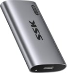 Ssd Externe Portable De 512 Go, Jusqu'À 550 Mo/S Ultra Vitesse Usb3.2 Gen2 Disque Ssd Externe Usb-C Mini Ssd Externe Pour Ordinateur Portable, Appareils De Type C