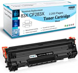 Compatible 83X Cf283X 83A Cf283A Toner Cartouche 2200 Pages Pour Hp Laserjet Pro M201 M201Dw M201N Mfp M127 M127Fn M127Fw M125A M125Nw M225 M225Dn M225Dn M225Dw M225Dw Imprimante ([DYJ072409]