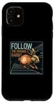 iPhone 11 Follow the Orange Rabbit - Bitcoin Cryptocurrency Crypto Case