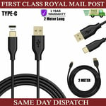 New 2M Long USB Type-C 3.1 Data Charger Cable For Samsung  A40