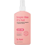 B.Tan Tropic Like Its Hot SPF 15 Tanning Oil For Unisex 8 oz Oil