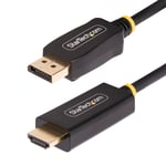 Câble Adaptateur Displayport Vers Hdmi De 3M, 4K 60Hz Avec Hdr, Adaptateur Dp Vers Hdmi 2.0B, Convertisseur Vidéo Actif, Ordinateur Displayport Vers Moniteur Hdmi[YIN142735]