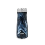 Bouteille S'well, Marbre bleu, 470ml. Bouteille isotherme sous vide pour conserver les boissons froides et chaudes - Mug en acier inoxydable sans BPA