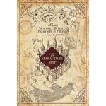 ABYSTYLE - HARRY POTTER Poster Carte du Maraudeur (91,5 x 61 cm)