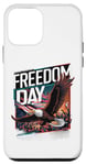 Coque pour iPhone 12 mini T-shirt graphique Patriotic Freedom USA