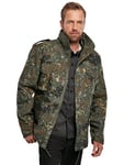 Brandit Men's M-65 Field Jacket Classic Jacket - Multicolour (Flecktarn 14), XL