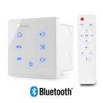 In Wall Bluetooth Amplifier with USB MP3 Music Player, 2 Channel 40W A50W